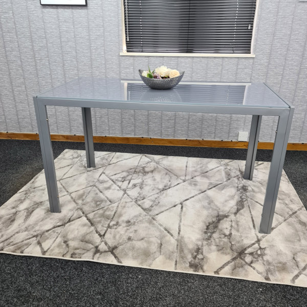 Glass deals parsons table